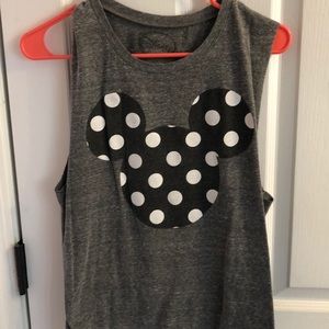 mickey mouse muscle tee!